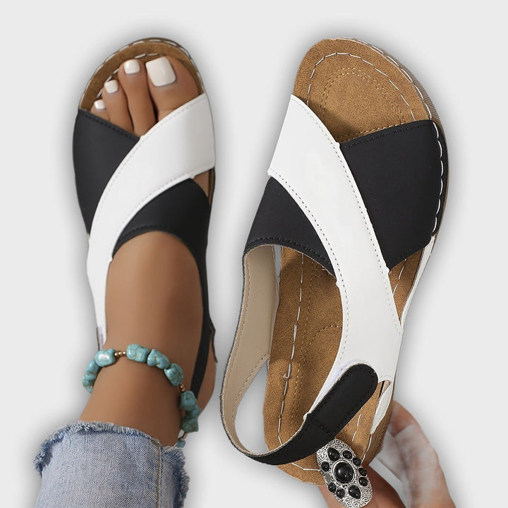 Sandalias de senderismo ortopédicas ligeras para mujeres con ventilación