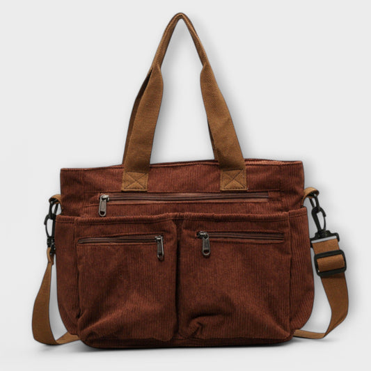Bolso tote impermeable con compartimento interno espacioso