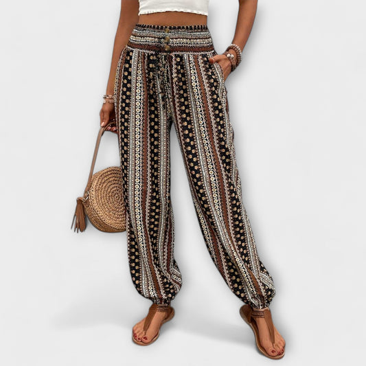 Pantalones etnográficos Scarlet - Comodidad y estilo único