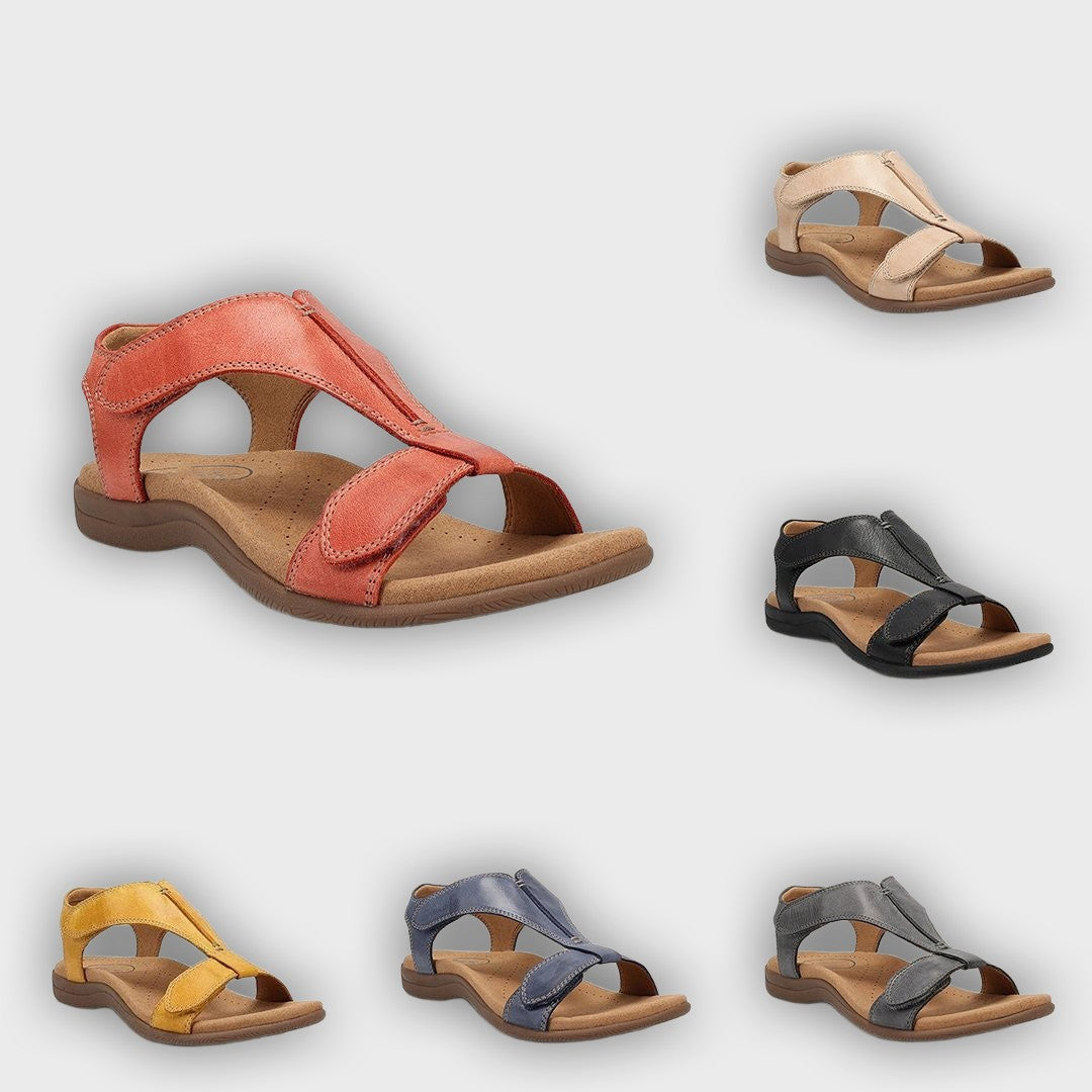 Sandalias ortopédicas de cuero de Matilda para comodidad y estilo