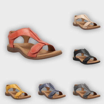 Sandalias ortopédicas de cuero de Matilda para comodidad y estilo