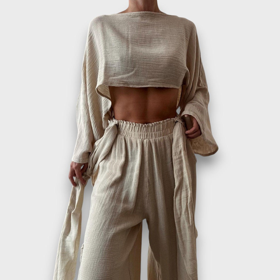 Olin – Conjunto ligero sin corte en la cintura