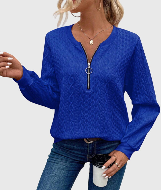 Nora™ | Suéter con Cremallera