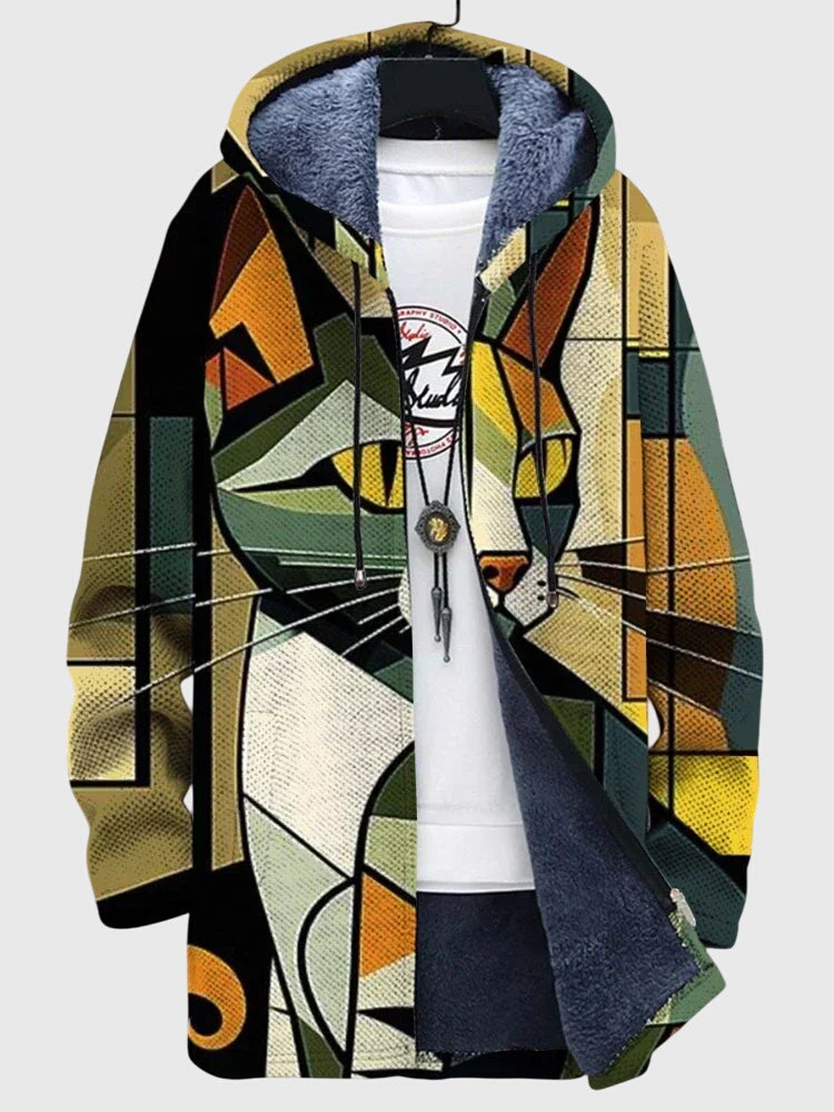 Anna™ - Chaqueta con estampado artístico