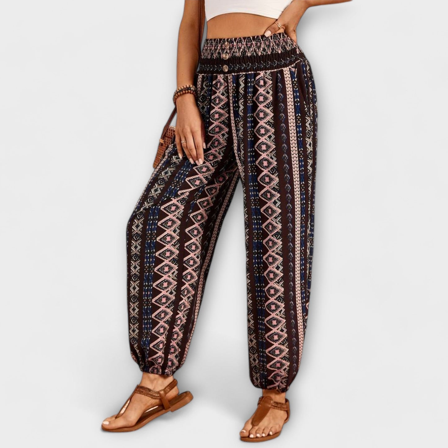 Pantalones etnográficos Scarlet - Comodidad y estilo único