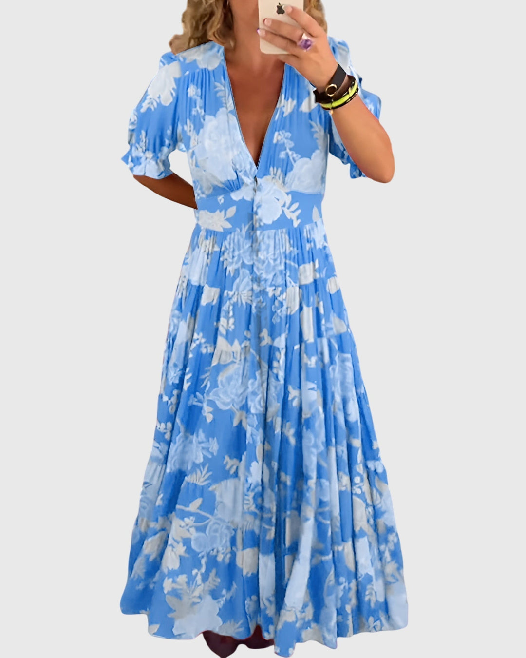 Dors | Vestido de flores de verano con Elegancia Práctica