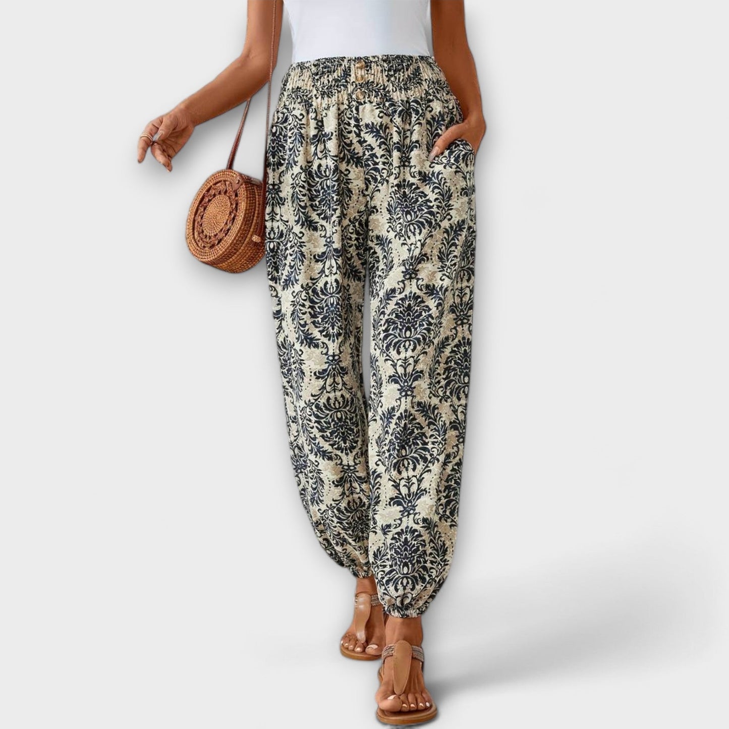 Pantalones etnográficos Scarlet - Comodidad y estilo único