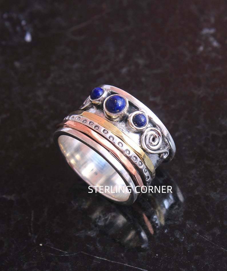 Anillo de meditación bohemio Safari – Joyería de lujo y calidad