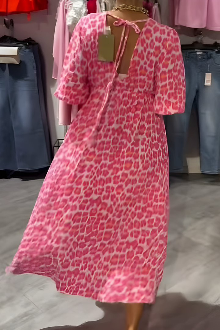 Coulter | Vestido de aire hecho de lino