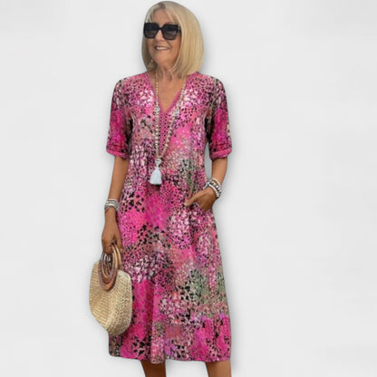 Vestido de flores - Elegante y cómodo