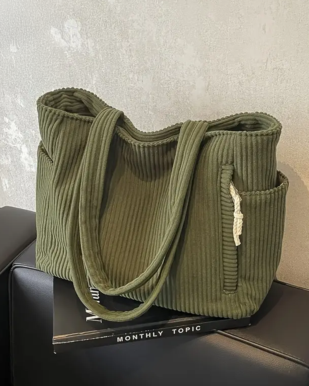 Tilda – Bolsa de transporte con detalles de hilo