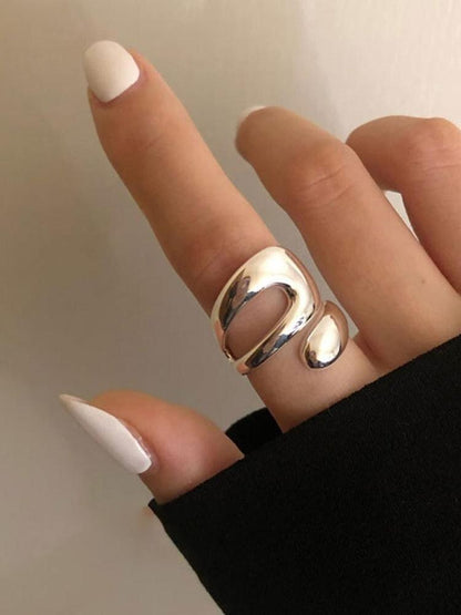 Anillo ajustable de acero inoxidable diseñado