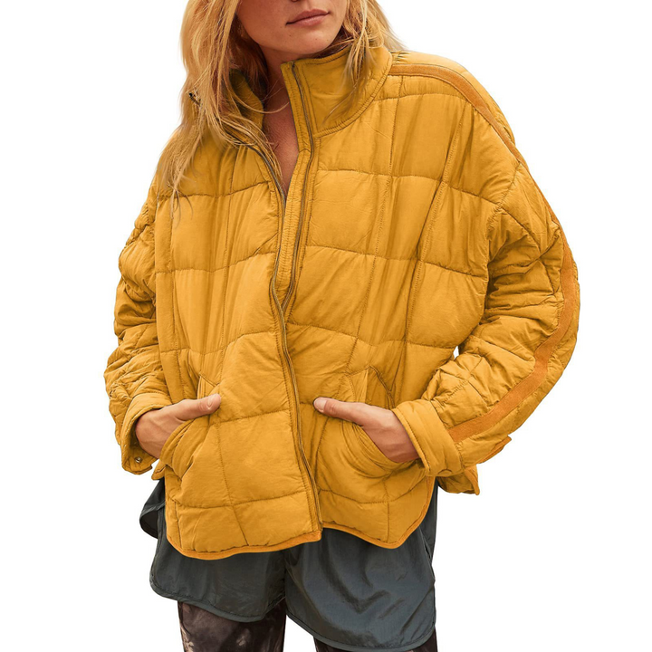 APRIL™ – Chaqueta Puffer Compacta con Cierre Ligera
