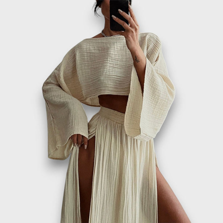 Eliz – Conjunto de licra holgada