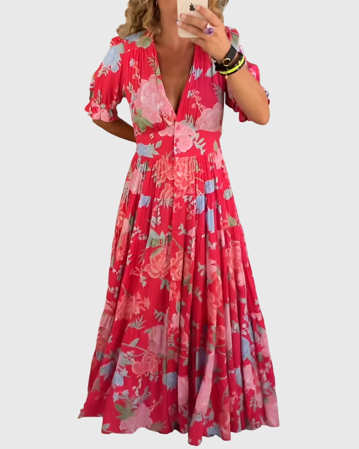 Dors | Vestido de flores de verano con Elegancia Práctica