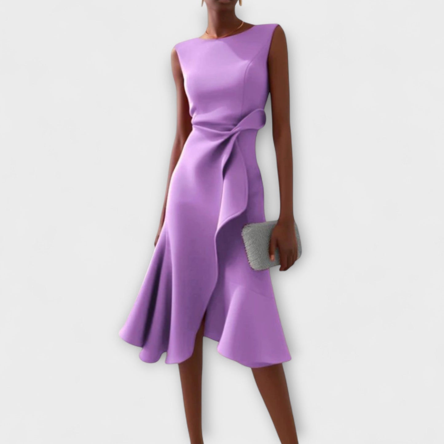 Juliet™ – Vestido mini asimétrico con pliegues