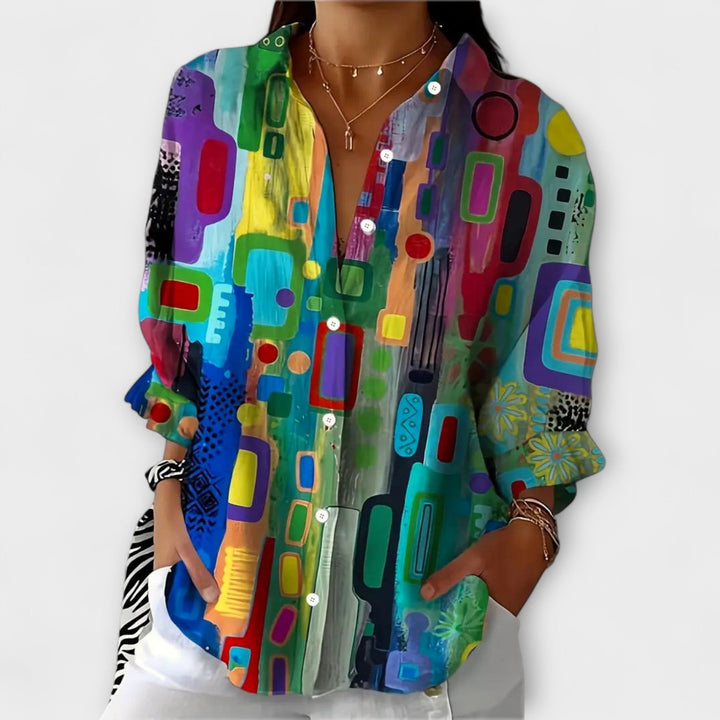 Camisa femenina elegante y cómoda