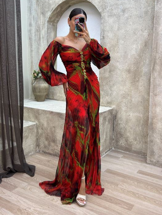 Gisselle | Vestido Elegante con Escote en V