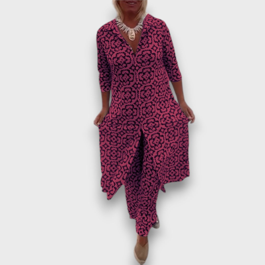 Nobah – Conjunto de dos piezas con diseño gráfico