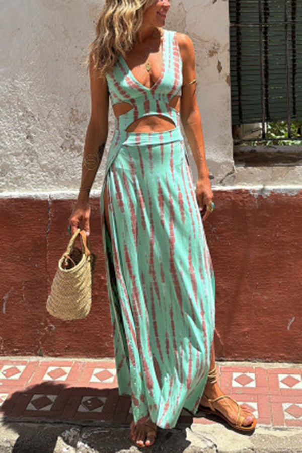 Bianca - Vestido cut-out con escote profundo