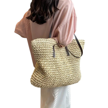 Bolso de mano tejido de Laura - Funcionalidad y elegancia