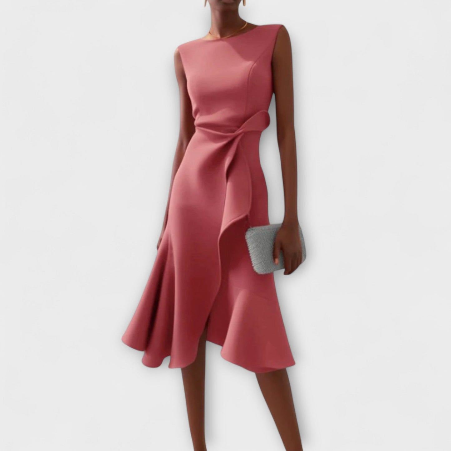 Juliet™ – Vestido mini asimétrico con pliegues