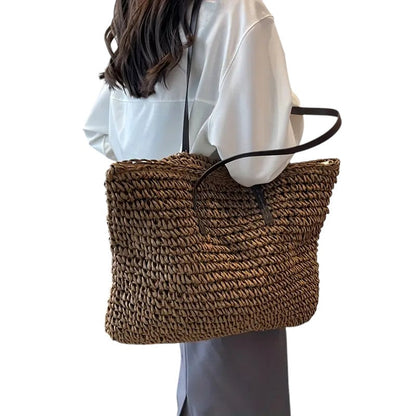 Bolso de mano tejido de Laura - Funcionalidad y elegancia