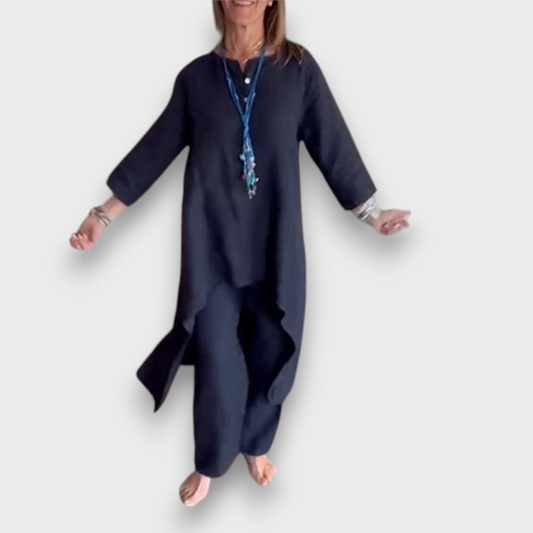 Mirala – Conjunto de verano con un toque asimétrico