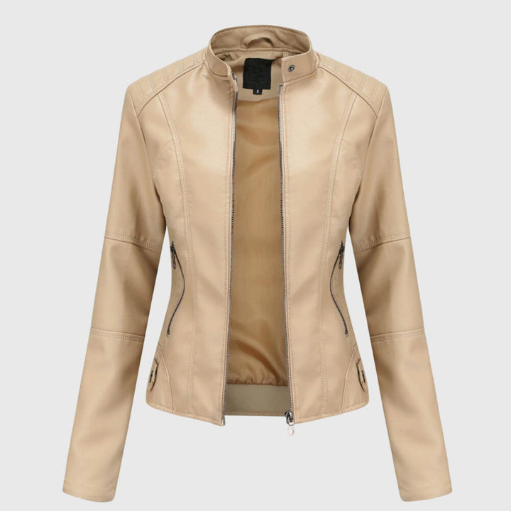 Giorgina™ - Chaqueta de Cuero Elegante para Mujeres
