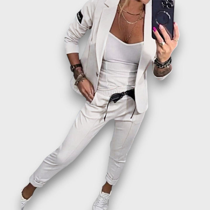 Verna – Conjunto de dos piezas con elegancia ligera