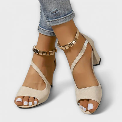 Sandalias de verano ortopédicas para mujeres – Comodidad y estilo en tacones