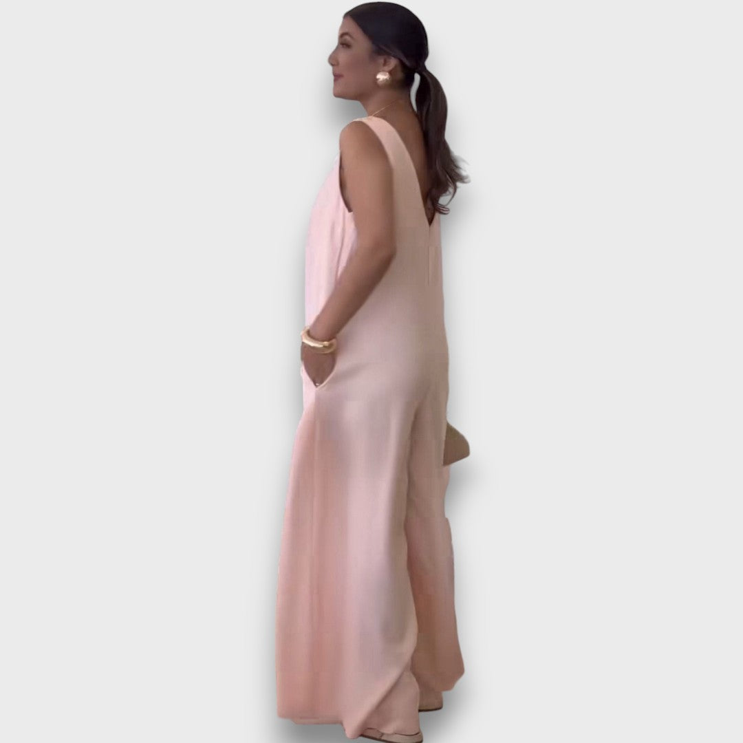 Aubryn – Mono con cuello en V