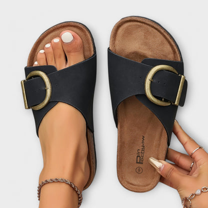 Chanclas de verano para mujeres con correas ajustables