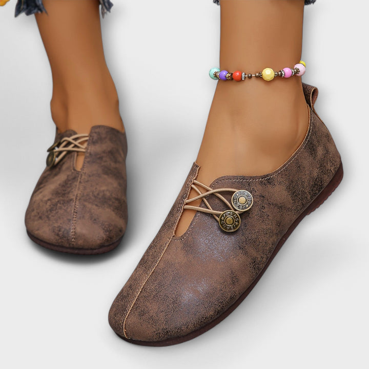 Zapatos Loafer Naira de Cuero Suede - Comodidad y Elegancia en Cada Paso