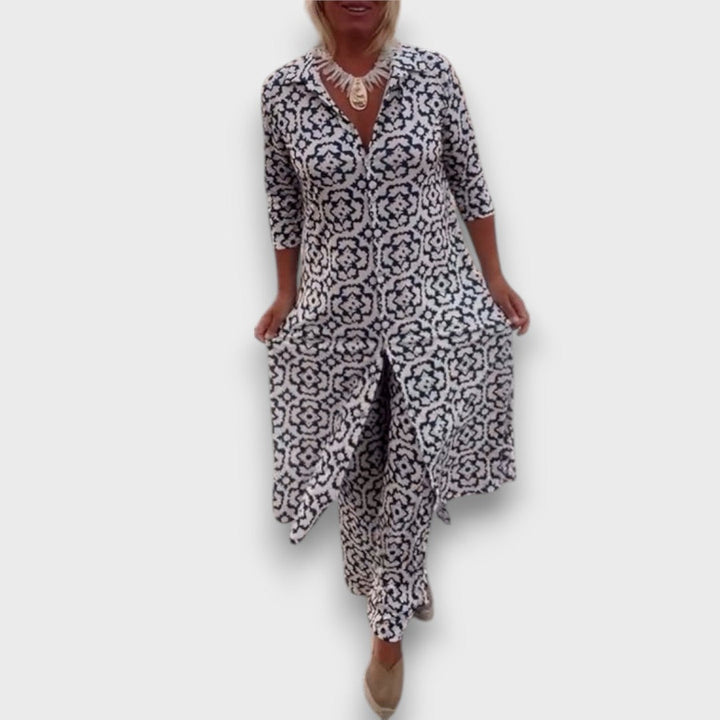 Nobah – Conjunto de dos piezas con diseño gráfico