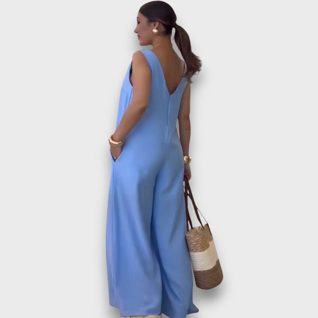 Aubryn – Mono con cuello en V