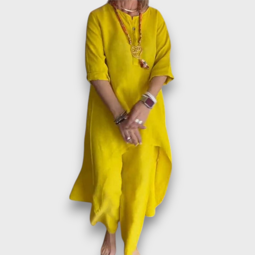 Mirala – Conjunto de verano con un toque asimétrico