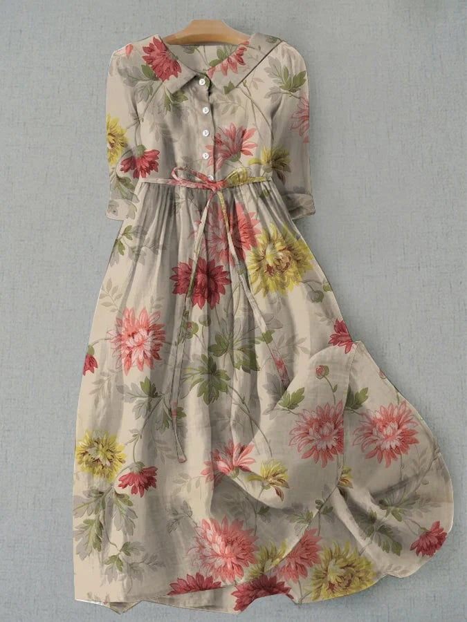 Zinnia - Vestido tipo camisa con tirantes para mujeres