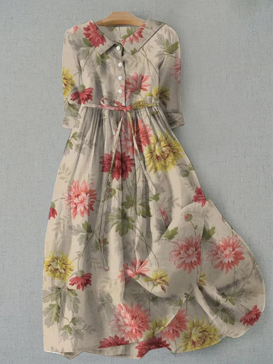 Zinnia - Vestido tipo camisa con tirantes para mujeres