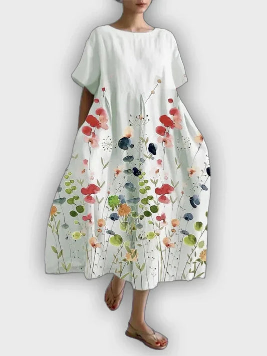 Vestido Liliana Floral Ligero para Eventos de Verano