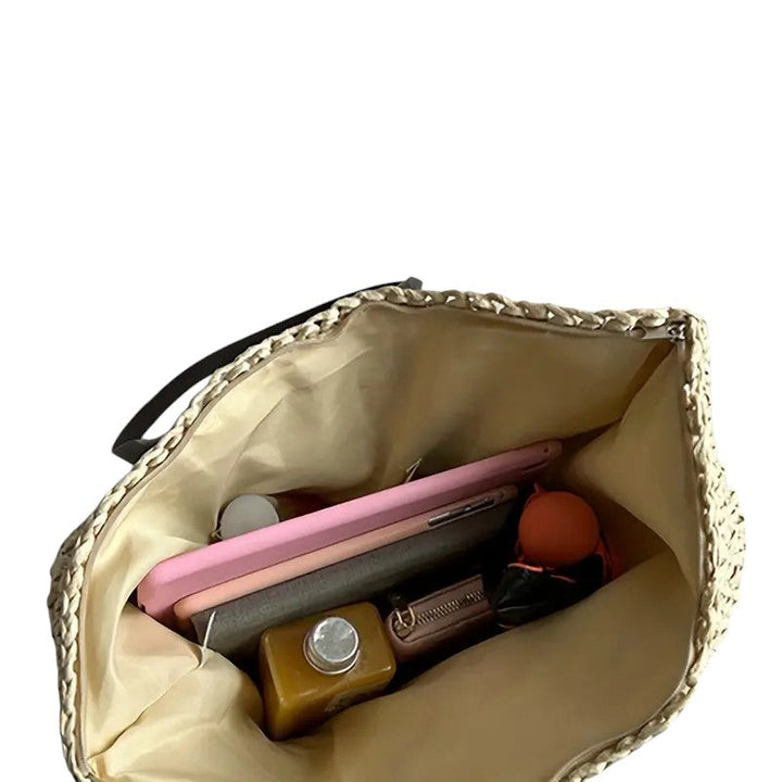 Bolso de mano tejido de Laura - Funcionalidad y elegancia