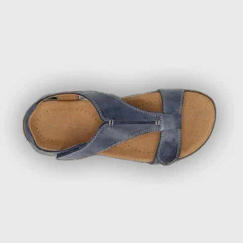 Sandalias ortopédicas de cuero de Matilda para comodidad y estilo