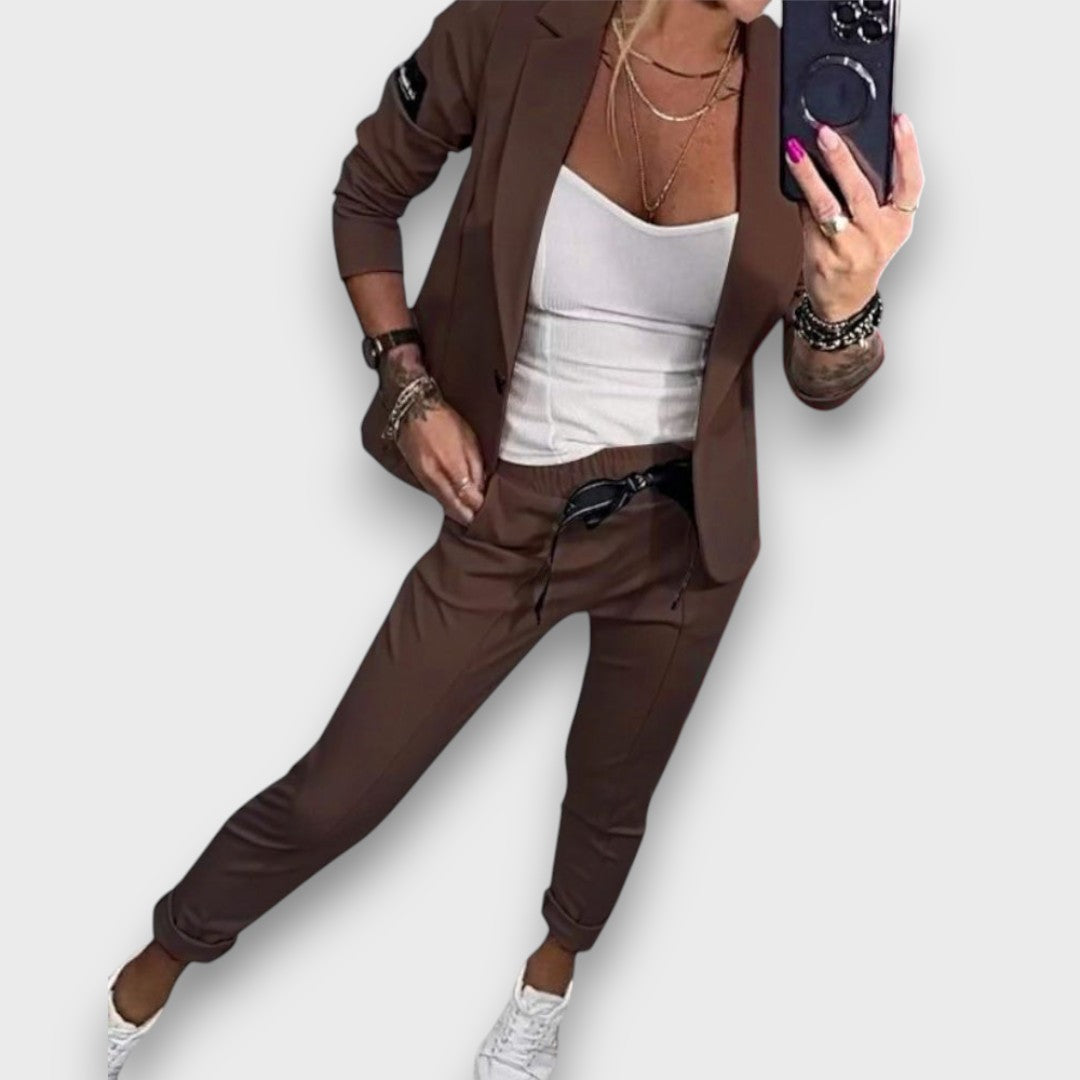 Verna – Conjunto de dos piezas con elegancia ligera