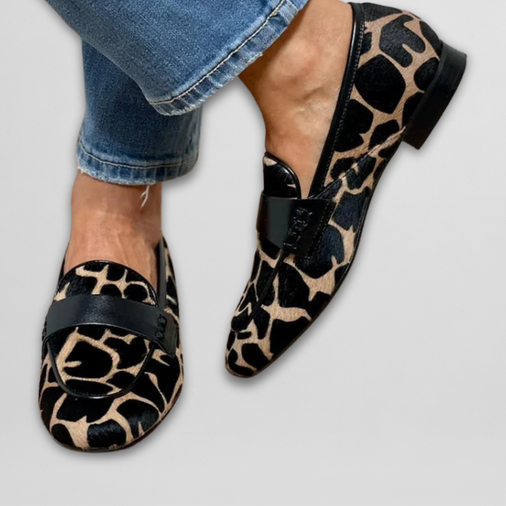 Priscila | Loafer con estampado de animales