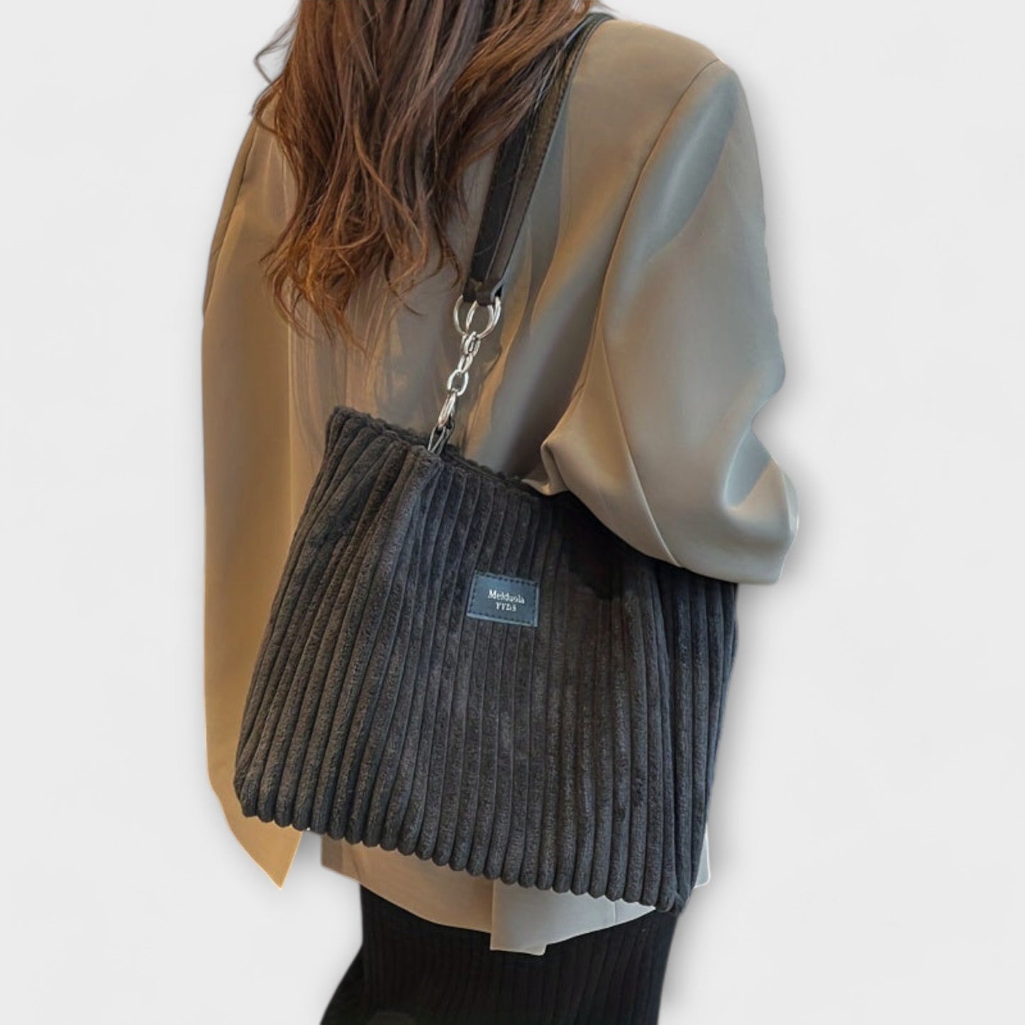 Bolso de mano suave de terciopelo Laura - Un bolso elegante y cómodo