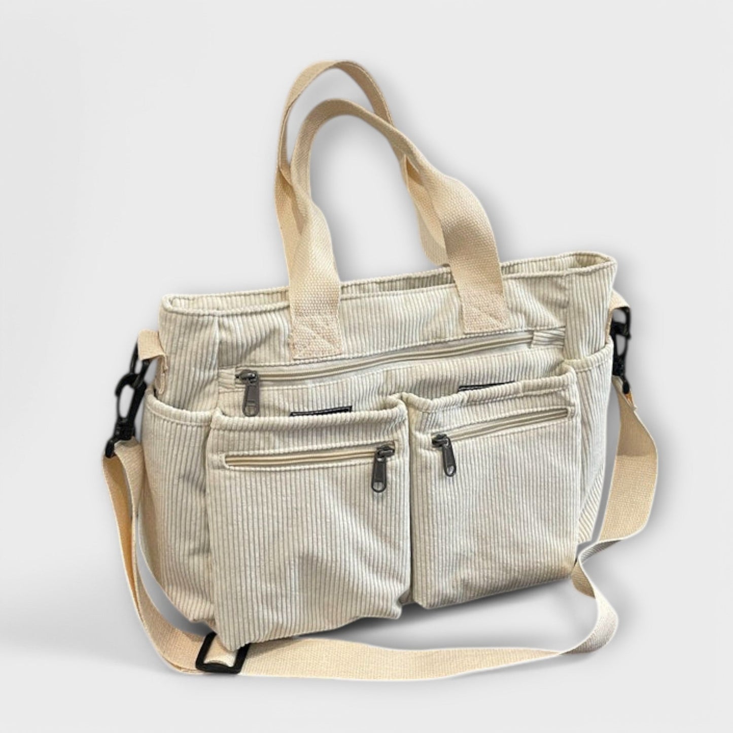 Bolso tote impermeable con compartimento interno espacioso