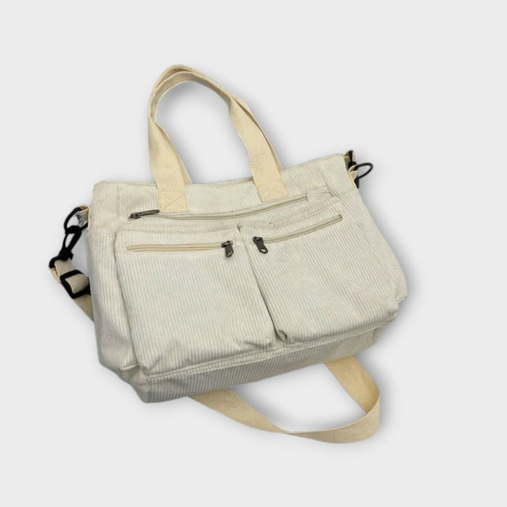 Bolso tote impermeable con compartimento interno espacioso