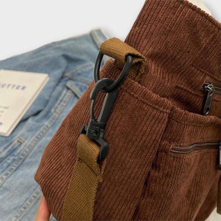 Bolso tote impermeable con compartimento interno espacioso