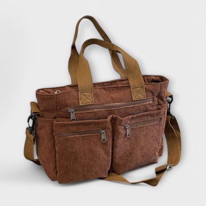 Bolso tote impermeable con compartimento interno espacioso