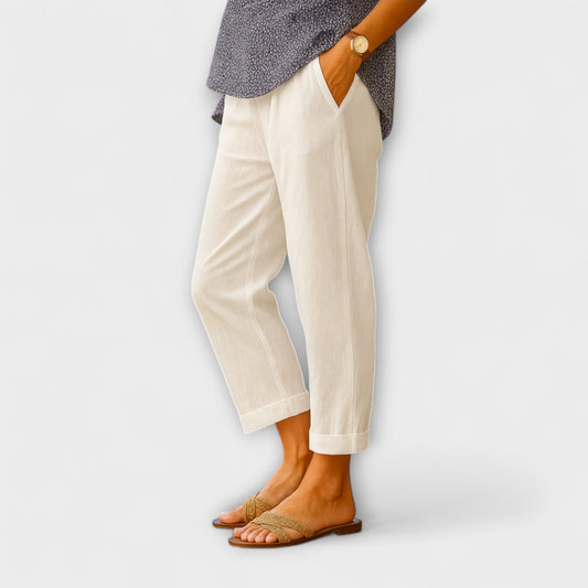 Pantalones ligeros y elegantes de verano